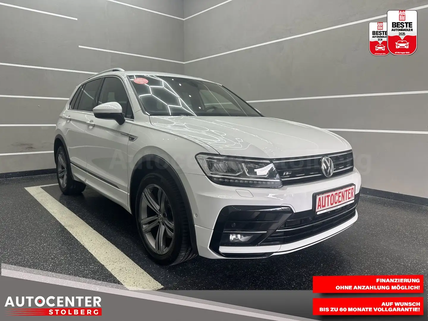 Volkswagen Tiguan Highline BMT 4Motion "NAVI-MULTI-R-LINE" Blanc - 2