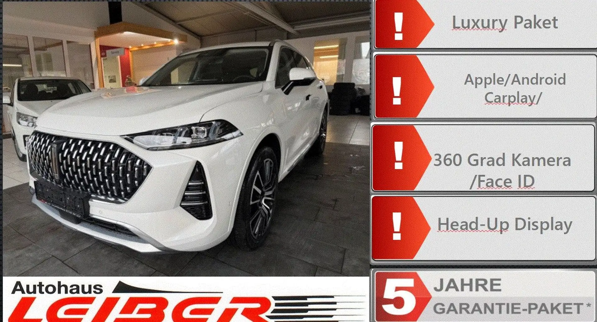 Wey Wey 05 2.0 PHEV 350 kW AWD Luxury Білий - 1