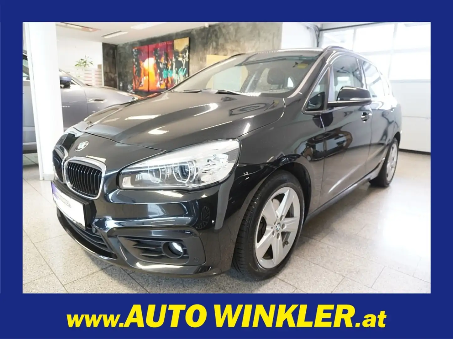 BMW 220 d xDrive Active Tourer Aut./SHZ/Klima Schwarz - 1