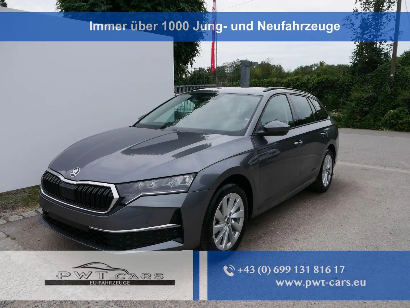 Skoda Octavia Combi Selection 1.5 TSI mHEV DSG*AHK-SCHW*ACC*P... Grau - 1