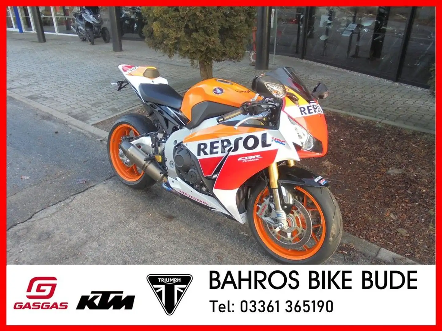 Honda CBR 1000 RR SP REPSOL Oranžová - 1