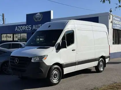 White 2022 Mercedes-Benz Sprinter Cargo Van 4X2 Automatic