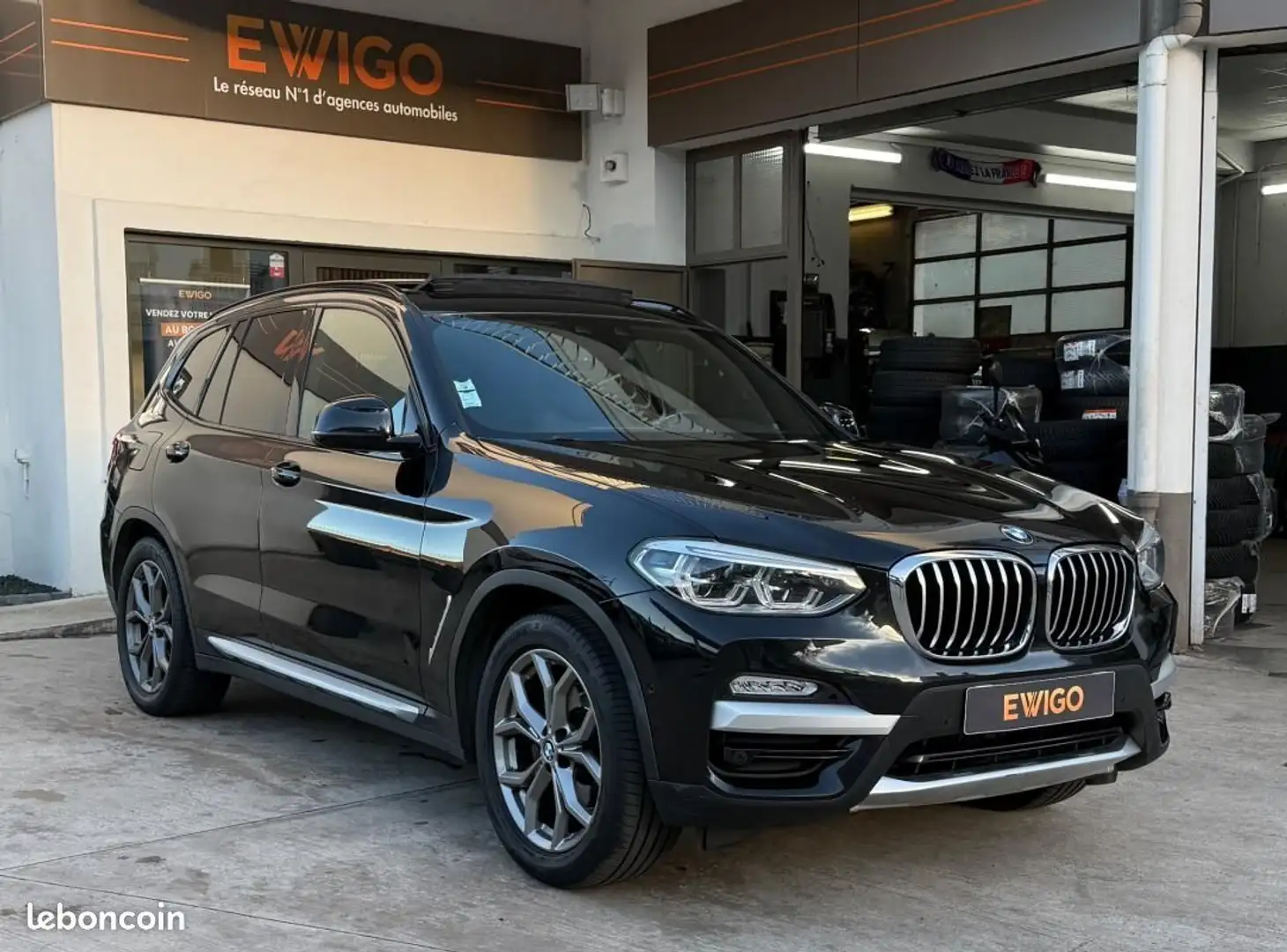 BMW X3 (g01) xdrive 20d 190 bva8 xline %2B toit ouvrant camera hud hayon electrique Schwarz - 1