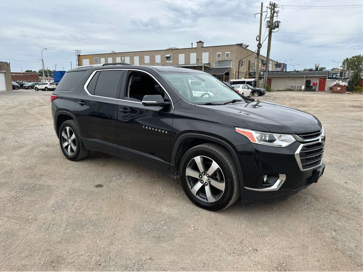 Black 2018 Chevrolet Traverse SUV / Crossover Four-Wheel Drive 9-Speed Automatic