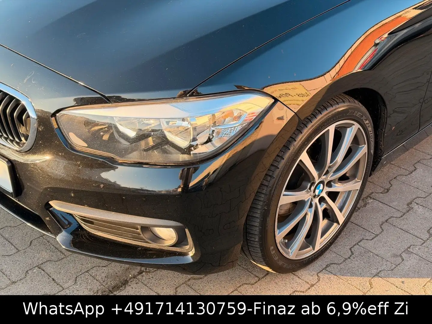 BMW 118 i ADVANTAGE-KLIMA-SHZG-PDC-18*ALU-TEMPO Schwarz - 2