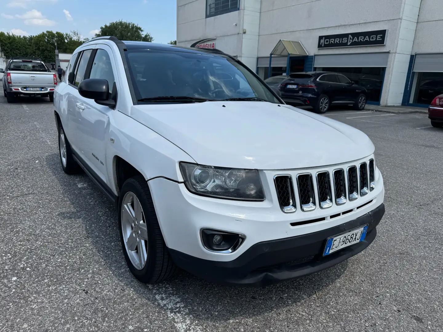 Jeep Compass 2.2 crd Limited 4wd 163cv Bianco - 1