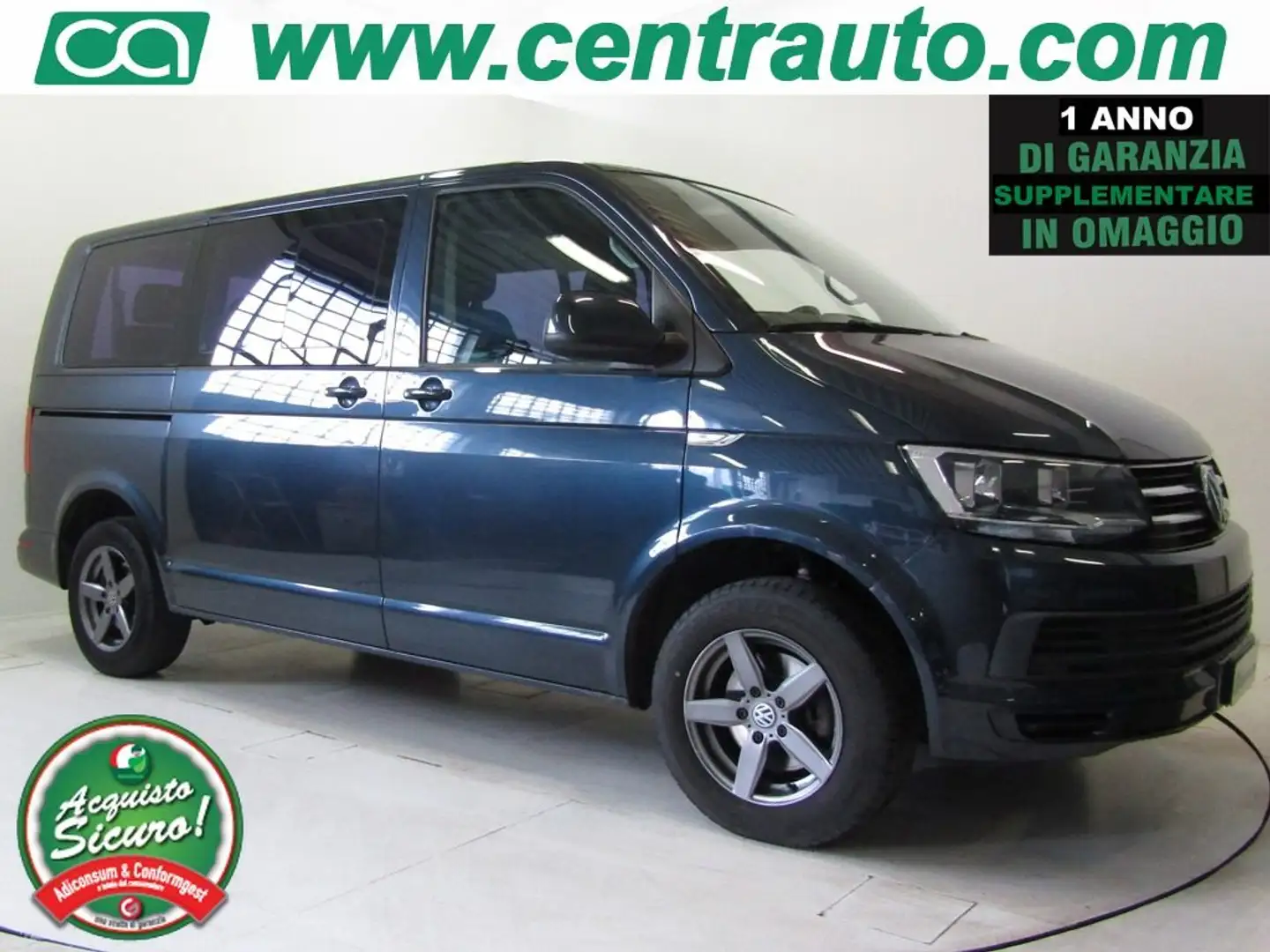 Volkswagen T6 Caravelle Caravelle 2.0 TDI Trendline Manuale * Azul - 1