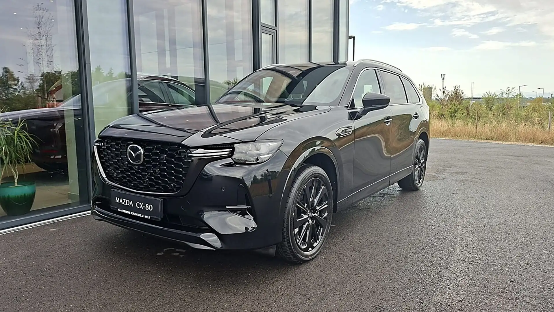 Mazda CX-80 3.3L e-SKYACTIV D AWD Homura Plus Aut. Winterrä... Schwarz - 1