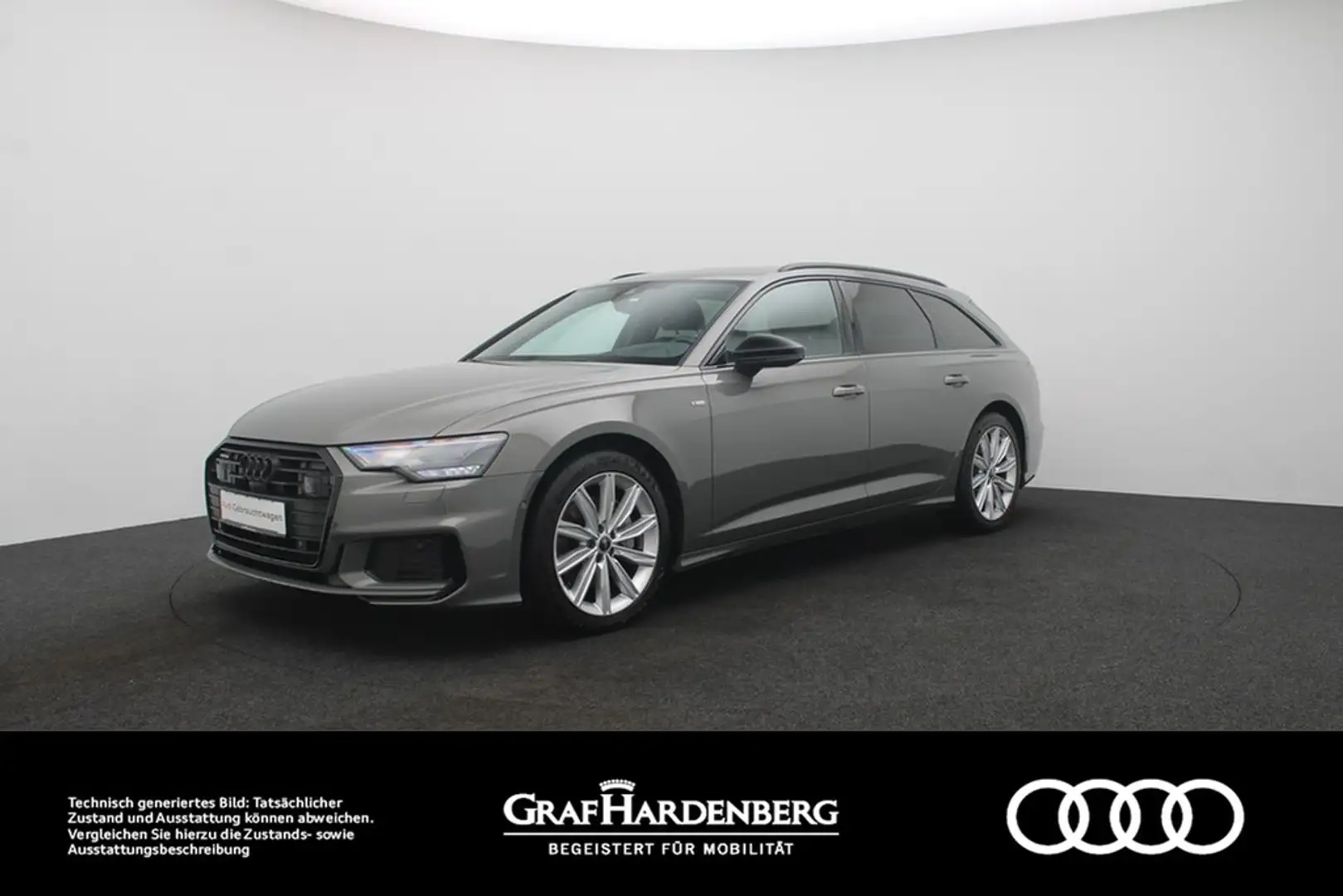 Audi A6 Avant 45 TDI quattro S line LED Navi HuD AHK Grau - 1
