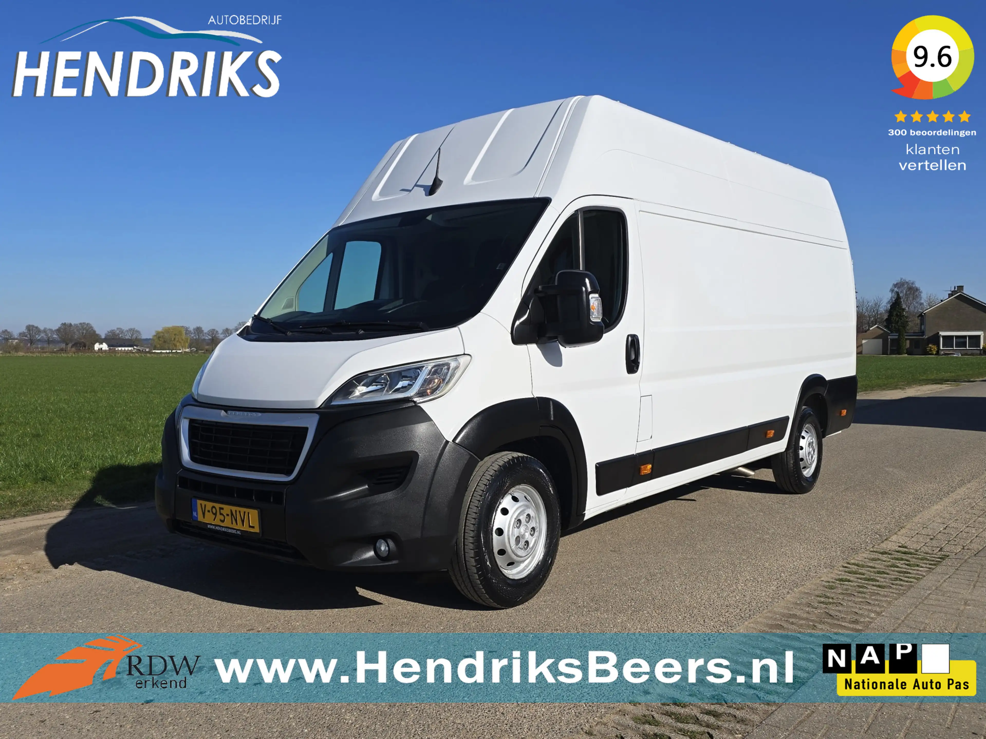 Peugeot Boxer 435 2.2 BlueHDi L4H3 - 165 Pk - Euro 6 - ParkeerCa