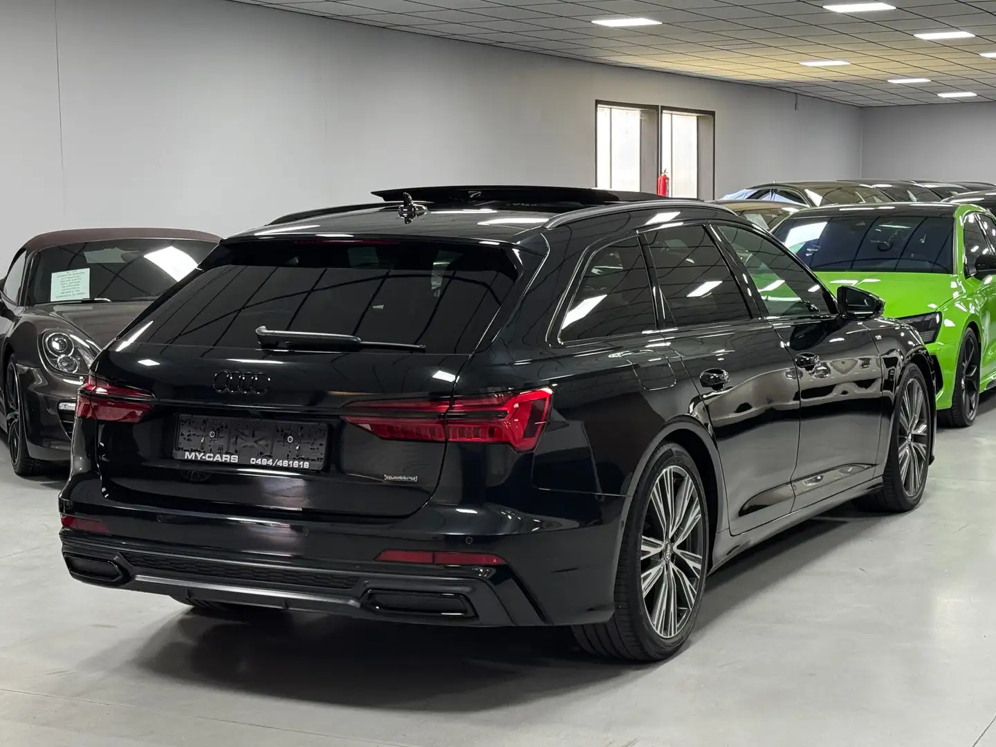 Audi A6 3.0 TDI V6 211 Cv Quattro S-Line Full Black Zwart - 2