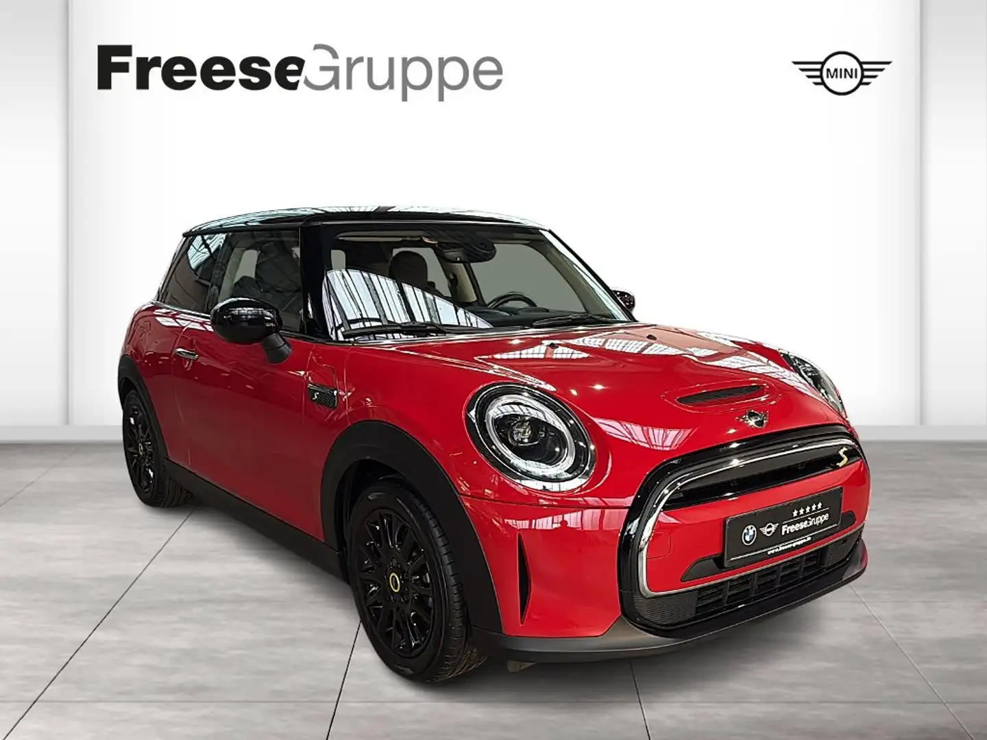 MINI Cooper SE 3-Tür DAB LED Pano.Dach RFK Navi Shz Rot - 1