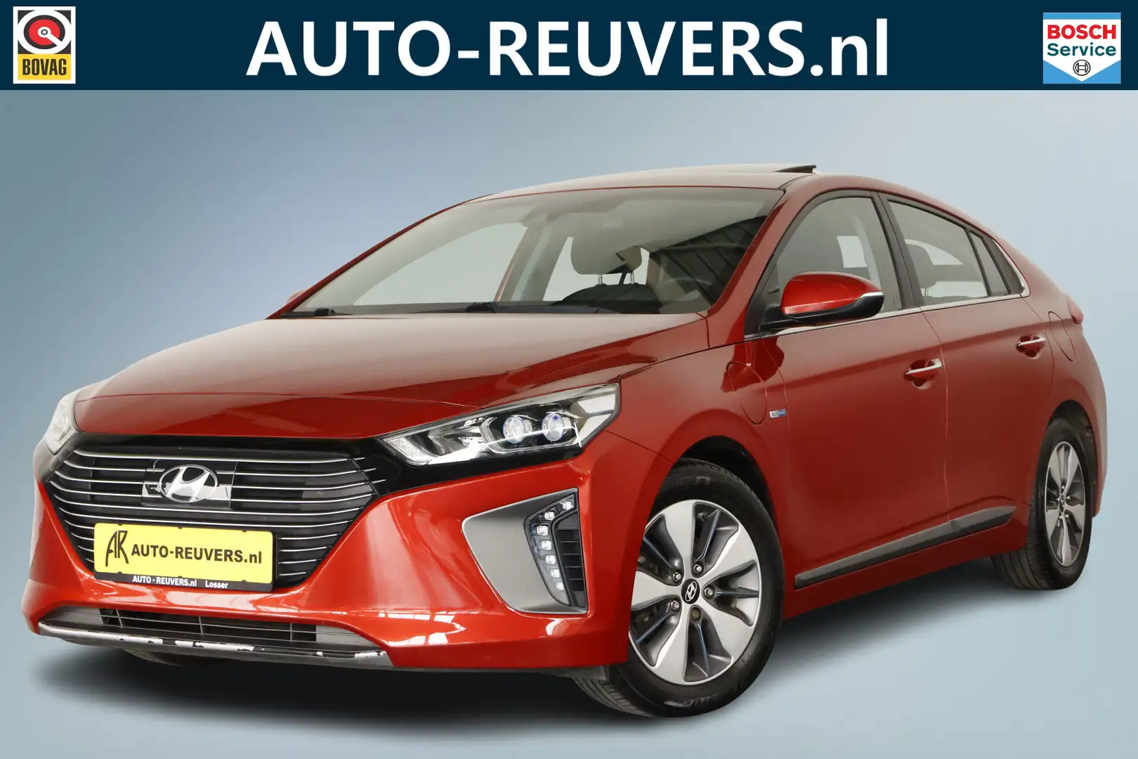 Hyundai IONIQ 1.6 GDi PHEV Premium / LED / Opendak / Navi / Cam Червоний - 1