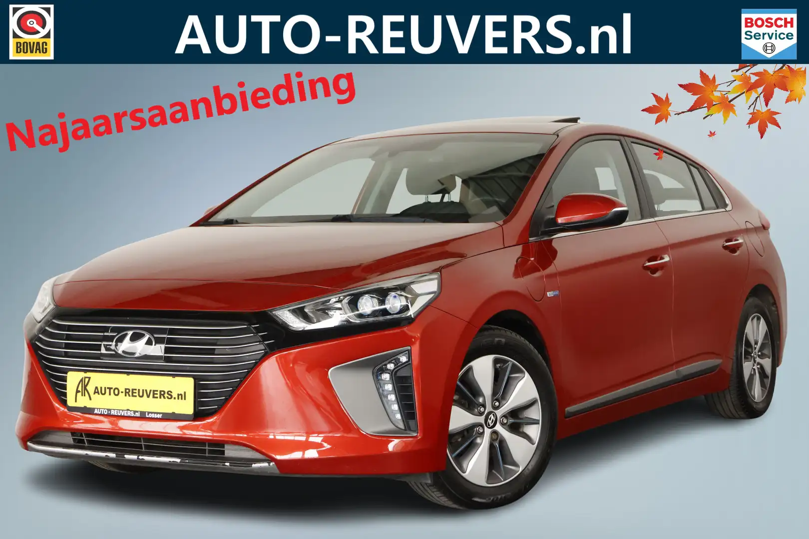Hyundai IONIQ 1.6 GDi PHEV Premium / LED / Opendak / Navi / Cam Rojo - 1