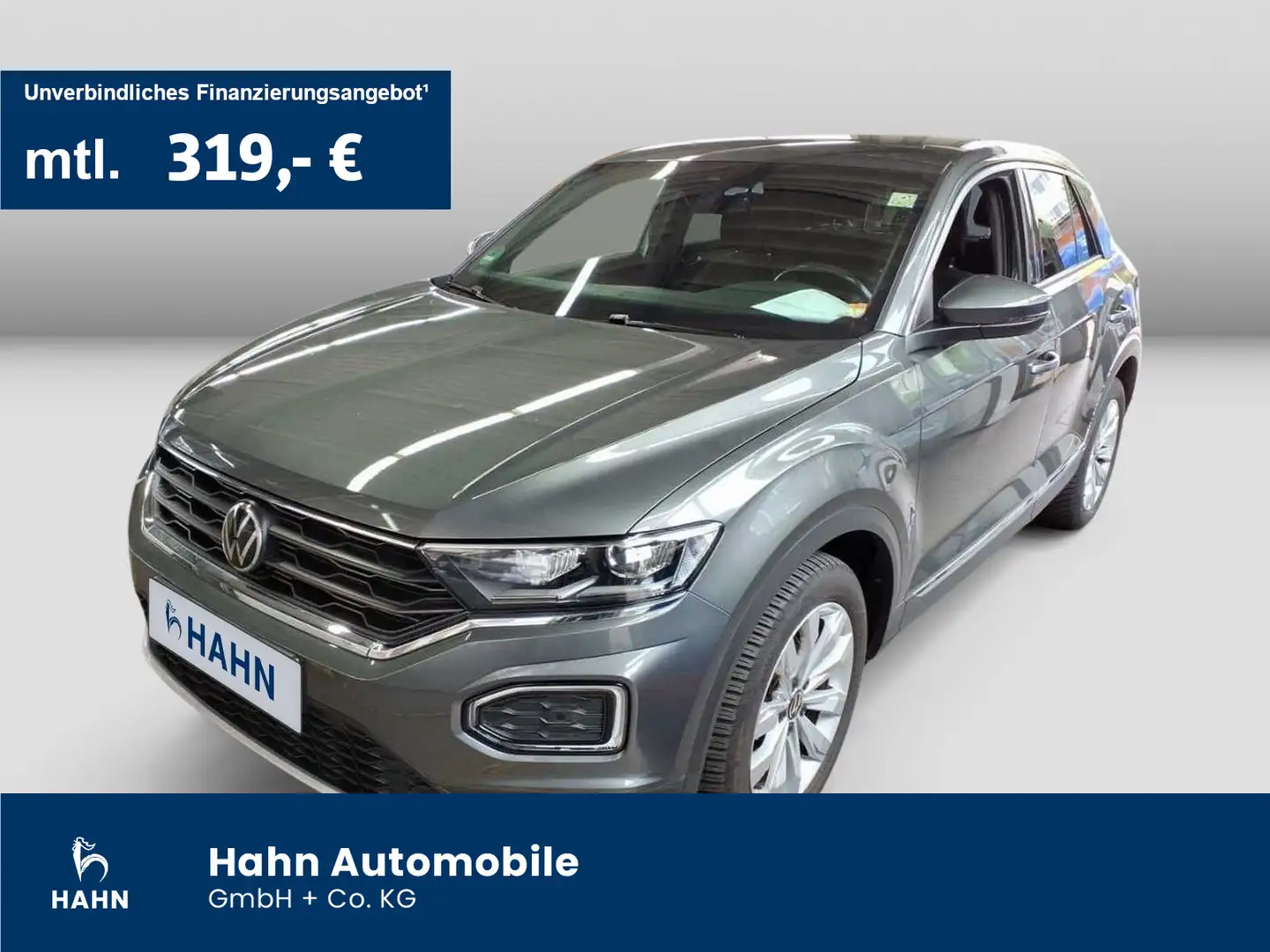 Volkswagen T-Roc 1.5TSI DSG Sport PDC LED Climatr SHZ Grau - 1