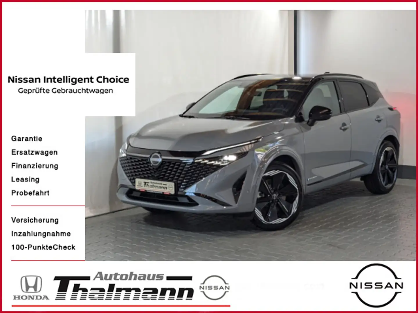 Nissan Qashqai 1.5 VC-T e-Power N-DESIGN Grau - 1