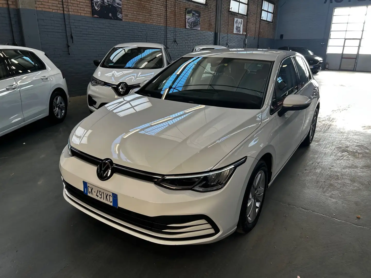 Volkswagen Golf Golf 1.5 TGI DSG Life Bianco - 2
