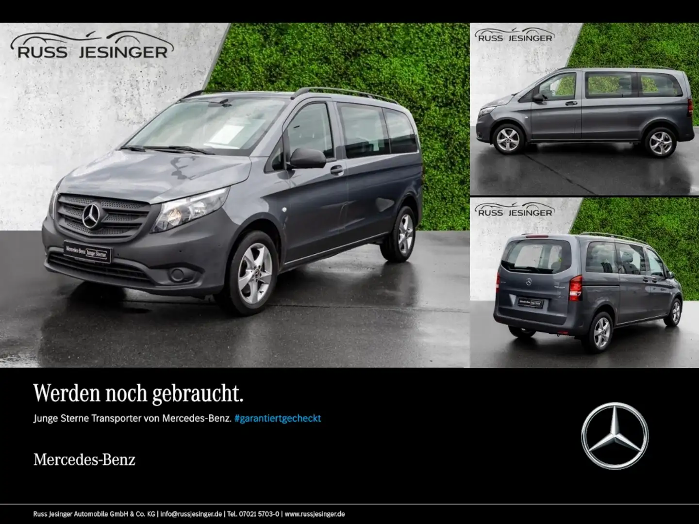 Mercedes-Benz Vito 119 CDI 4x4 Mixto Kompakt Klima*Navi*Kamera Gris - 1
