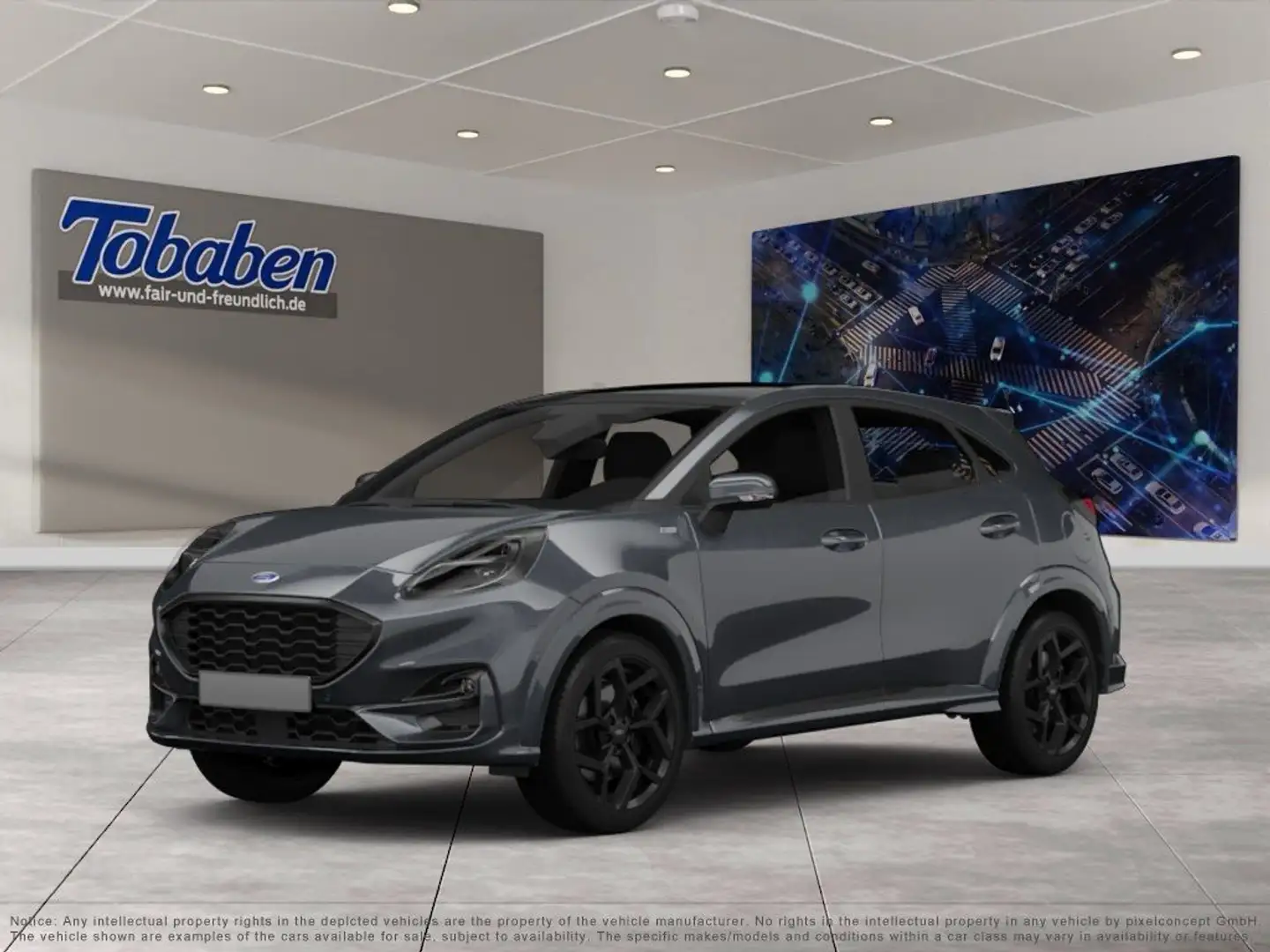 Ford Puma Titanium/ WIPA / Lenkrd.Hzg/1.Hd Gris - 1