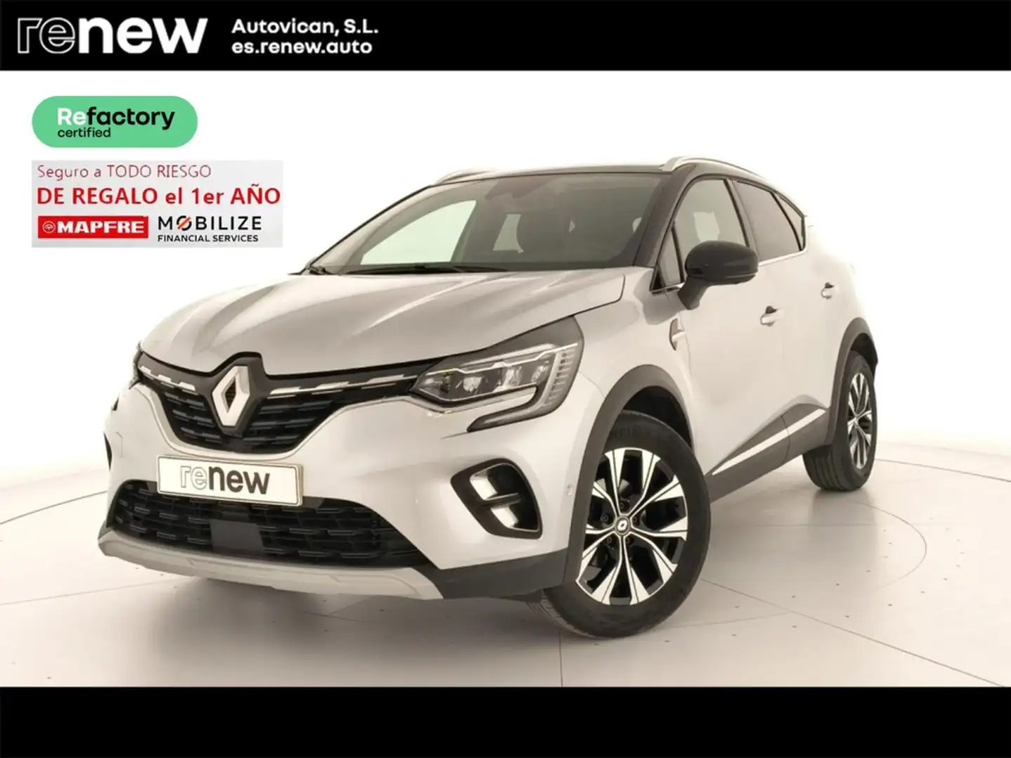 Renault Captur TECHNO TCE 90CV SS Gris - 1