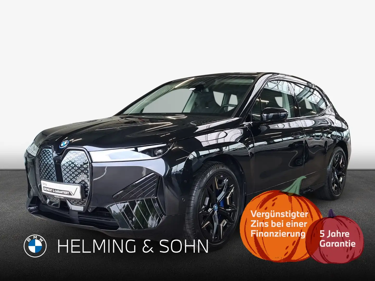 BMW iX xDrive40 Sportpaket B&W Sound AHK Soft-Close uvm. Schwarz - 1
