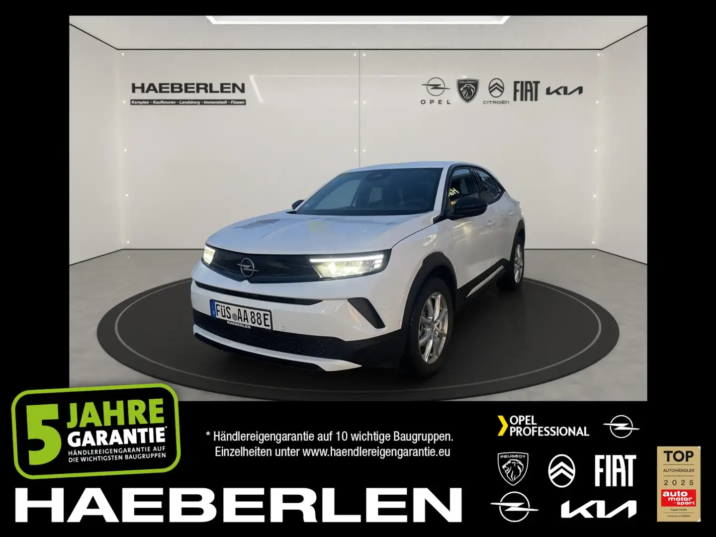 Opel Mokka-E ACC+LED+Navi+SHZ+Winterp.+Kam.+PDC Weiß - 1