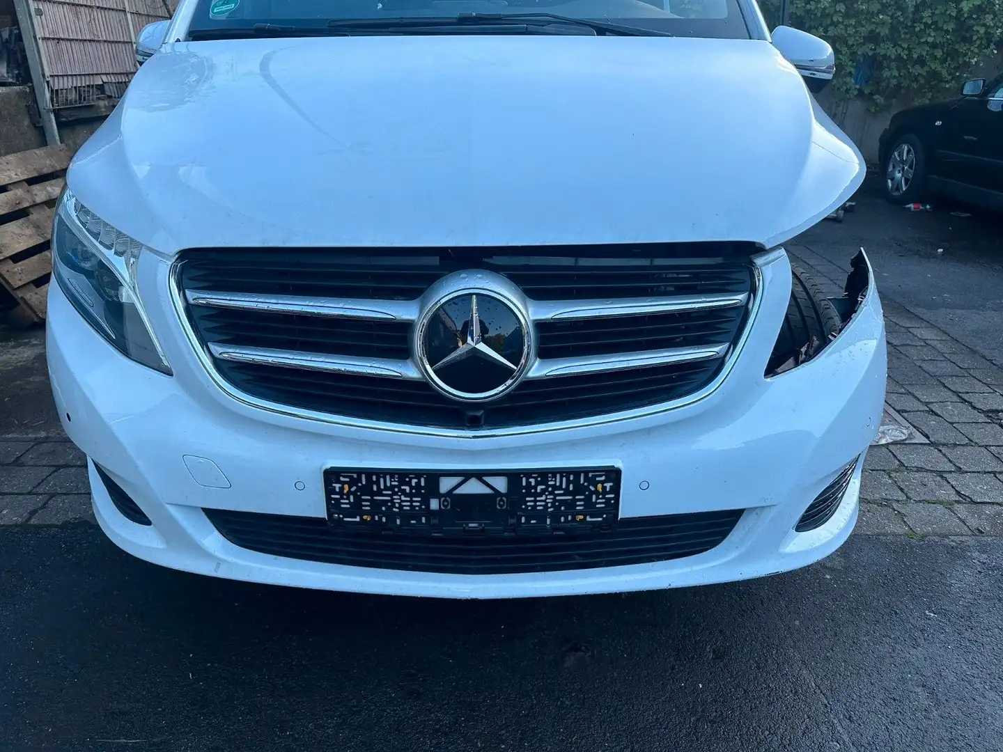 Mercedes-Benz V 250 EDITION 4. LEDER. 4 MATIC Blanc - 2