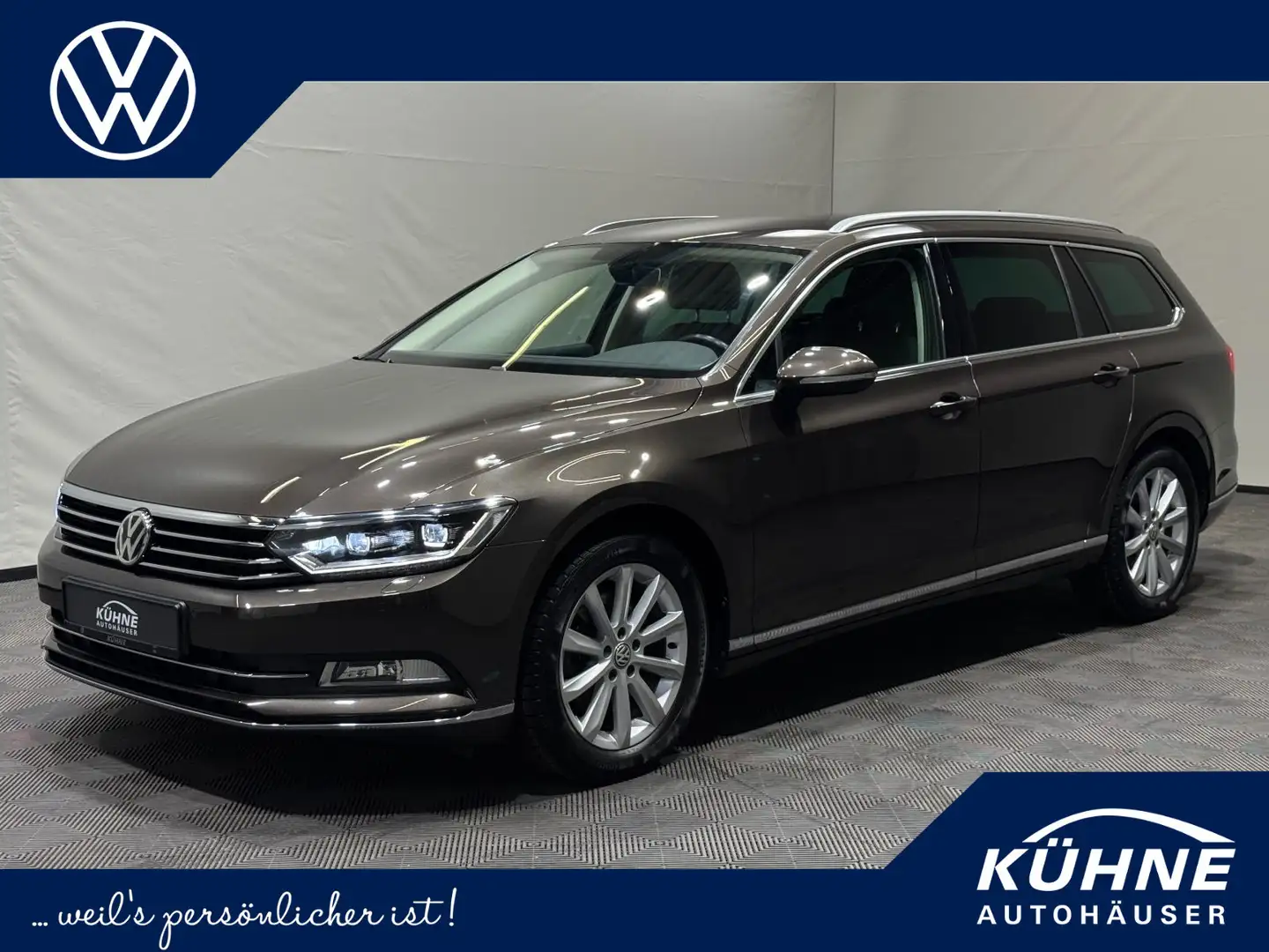 Volkswagen Passat Variant Highline 1.4 TSI | LED NAVI BLUET Brun - 1