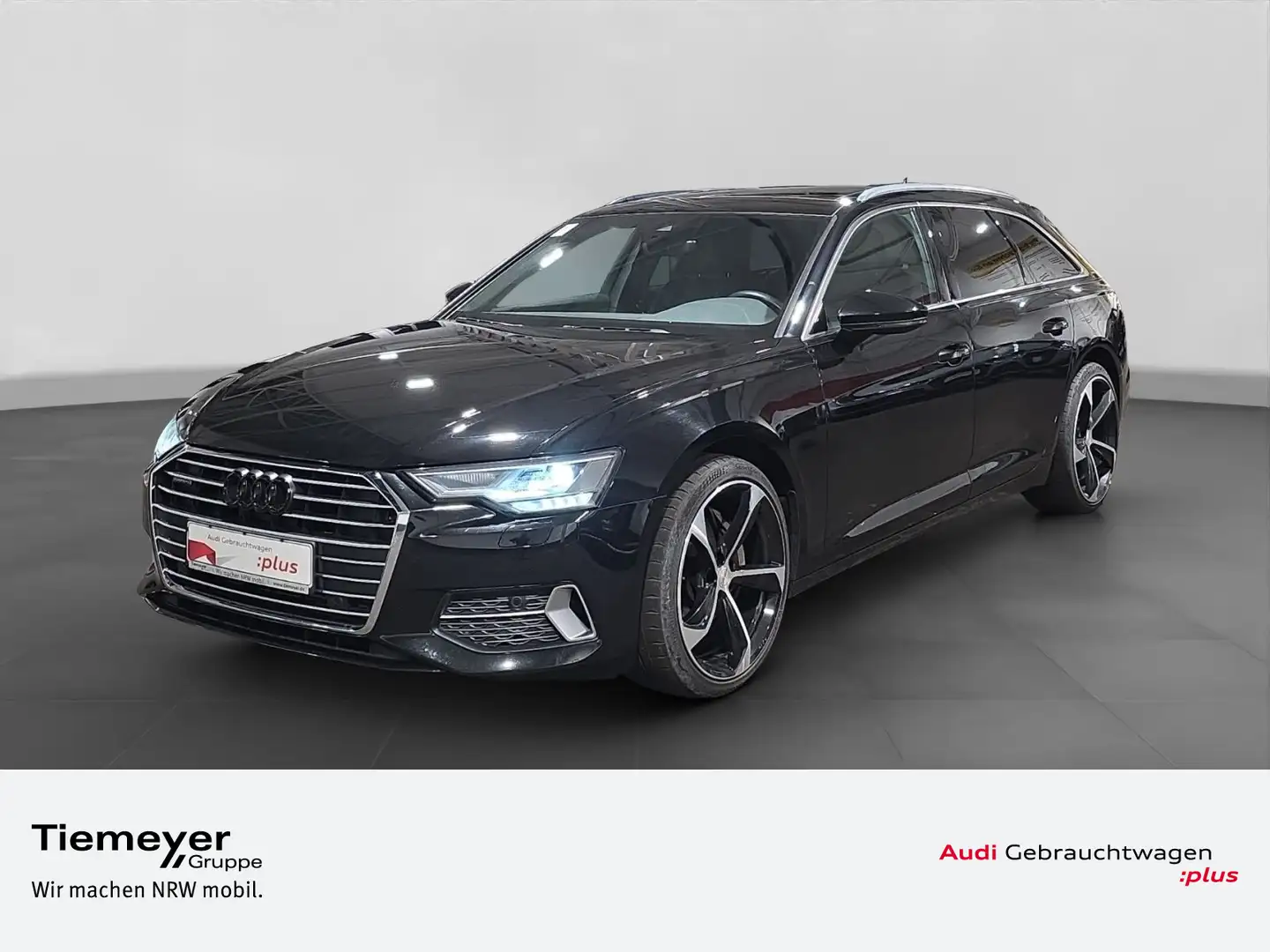 Audi A6 50 TDI Q SPORT LEDER eSITZE AHK PANO Schwarz - 1