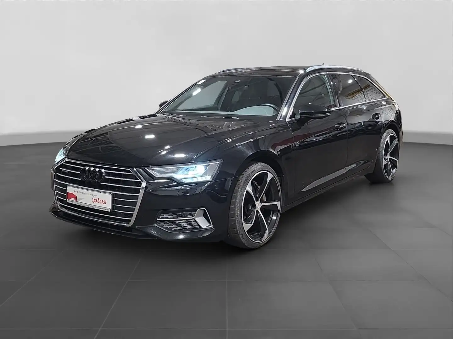 Audi A6 50 TDI Q SPORT LEDER eSITZE AHK PANO Schwarz - 2