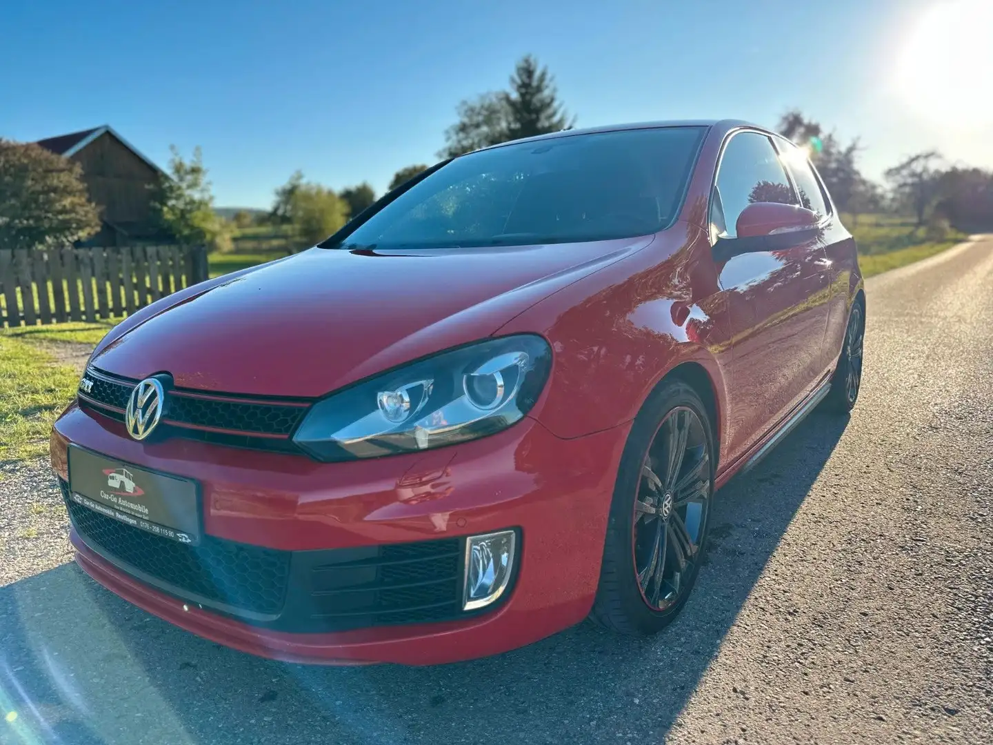 Volkswagen Golf VI GTI*Motor generalüberholt*Xen*SHZ*PDC*18 Rot - 2
