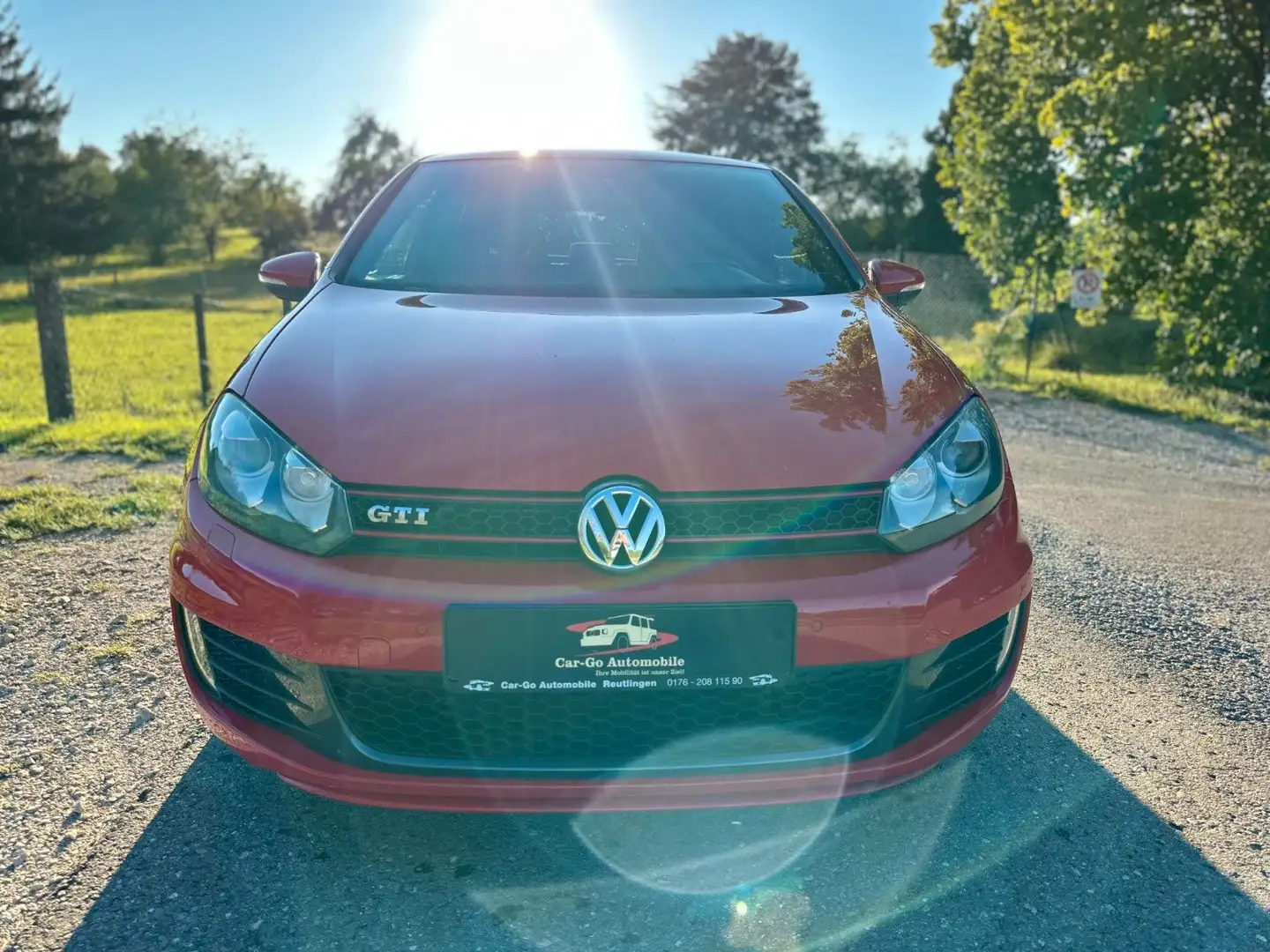 Volkswagen Golf VI GTI*Motor generalüberholt*Xen*SHZ*PDC*18 Rot - 1