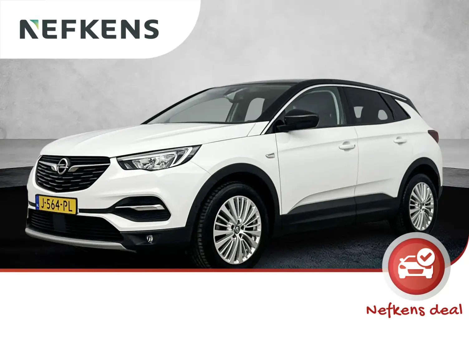 Opel Grandland X 130 pk Automaat Innovation | 1ste eigenaar | Winte Blanc - 1