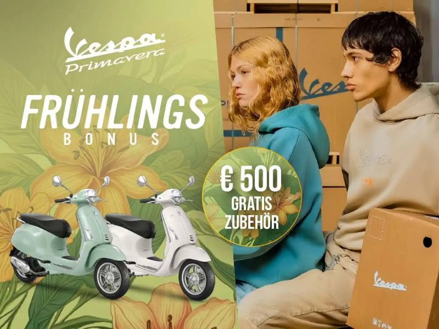 Vespa 125 Primavera FL E5+ AKTION inkl.€ 500.- - Zubehörguts - 2