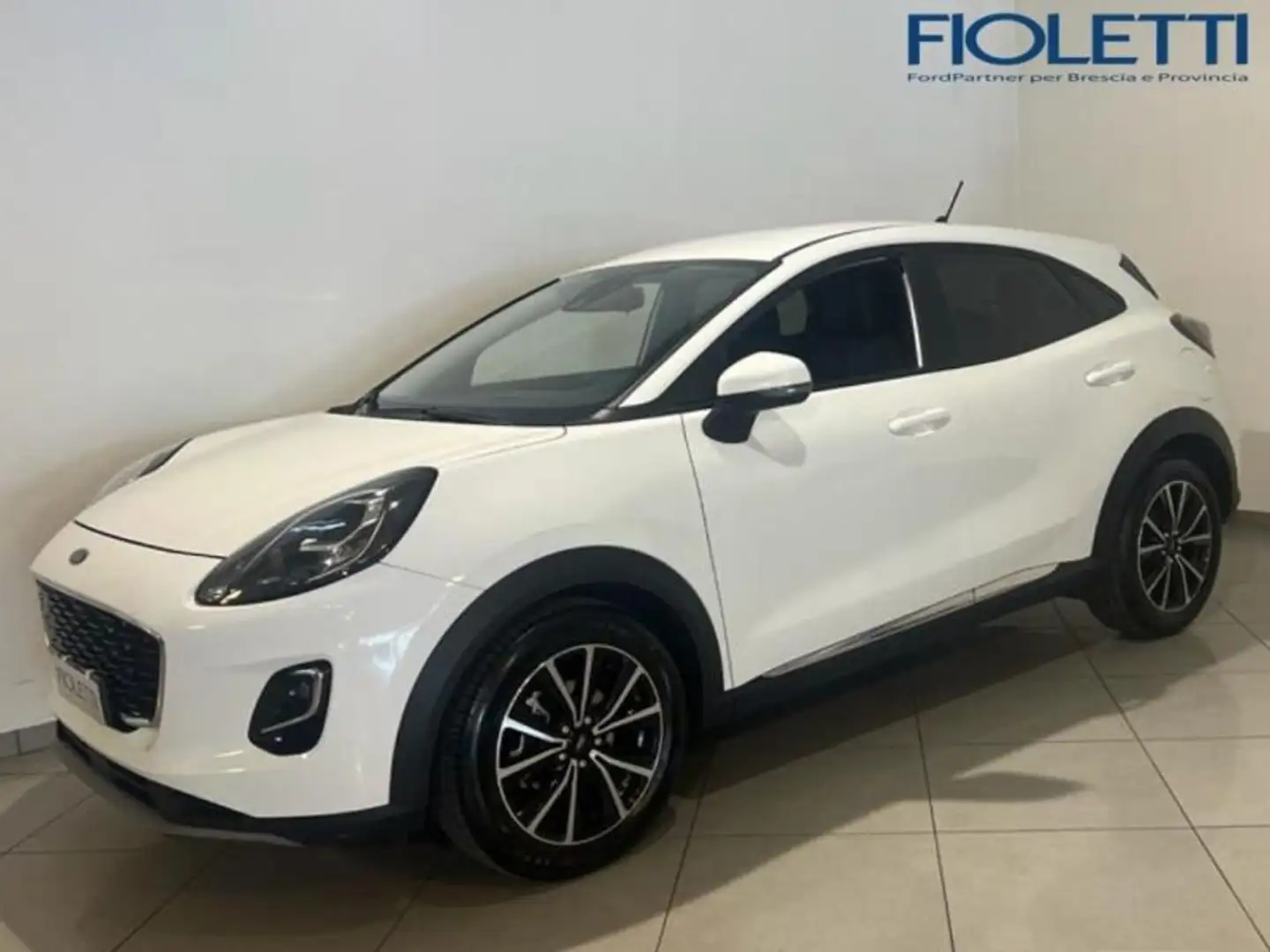 Ford Puma 1.0 ECOBOOST HYBRID 125 CV S&S TITANIUM Bianco - 1