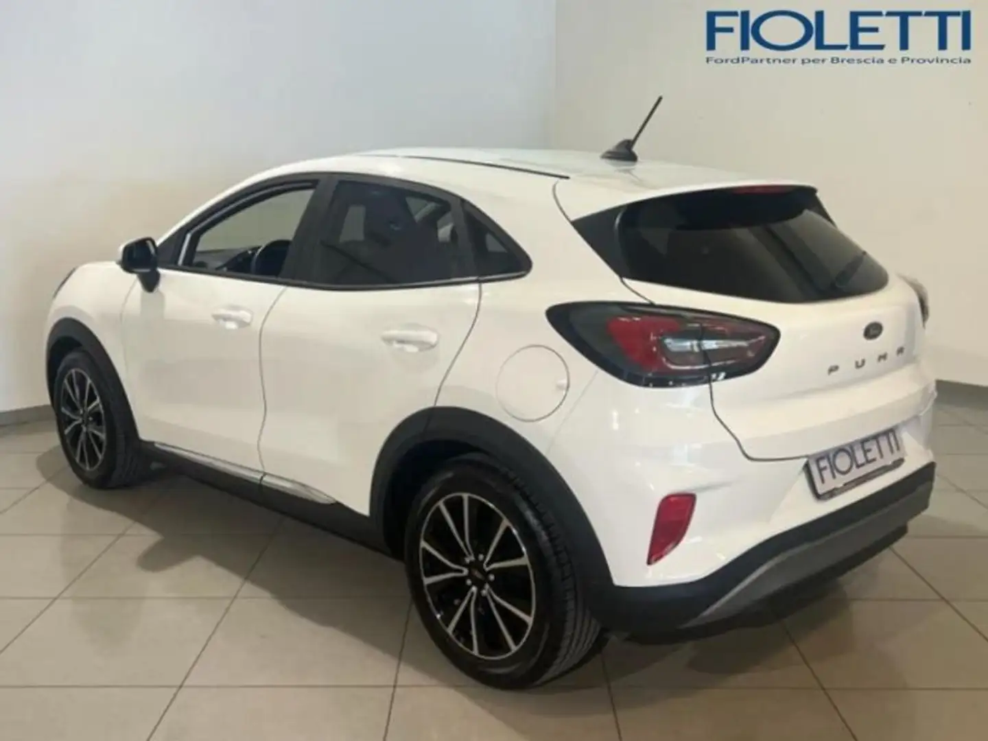 Ford Puma 1.0 ECOBOOST HYBRID 125 CV S&S TITANIUM Bianco - 2