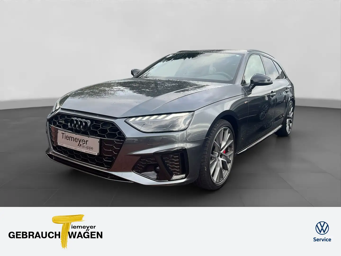 Audi A4 40 TFSI Q 2x S LINE MATRIX AHK LM19 Gris - 1