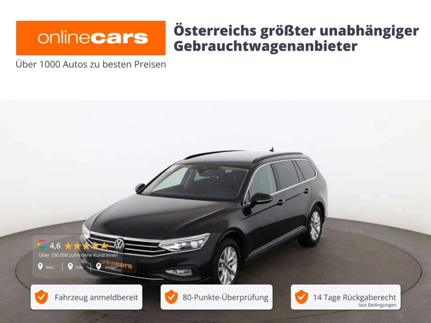 Volkswagen Passat Variant 2.0 TDI Business MATRIX RADAR NAVI Schwarz - 1