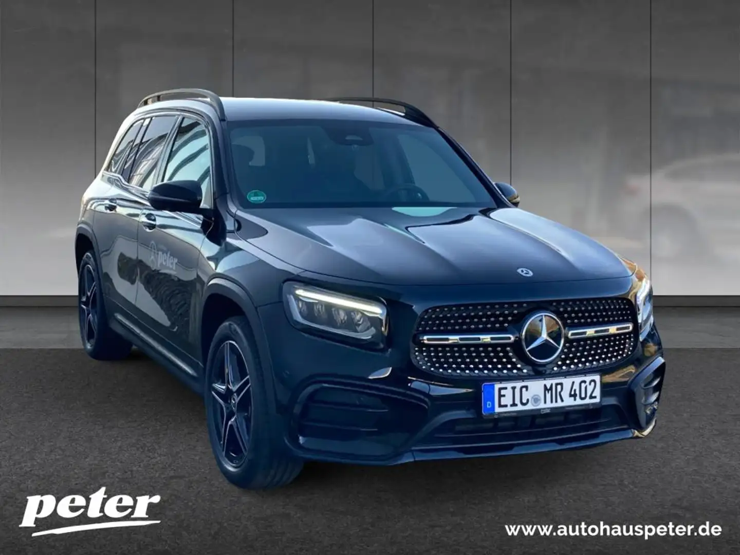 Mercedes-Benz GLB 220 d 4M AMG/NIGHT/20"/LED/360°kamera/AHK Schwarz - 2
