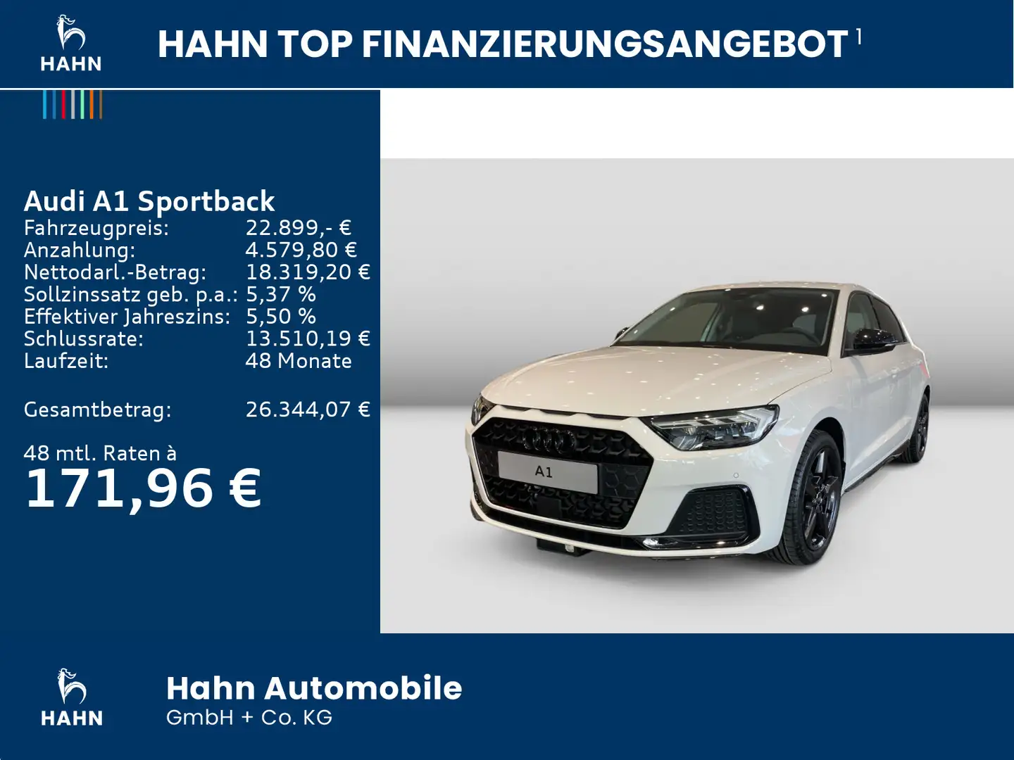 Audi A1 advanced 25 TFSI 70(95) KW(PS) Blanc - 2