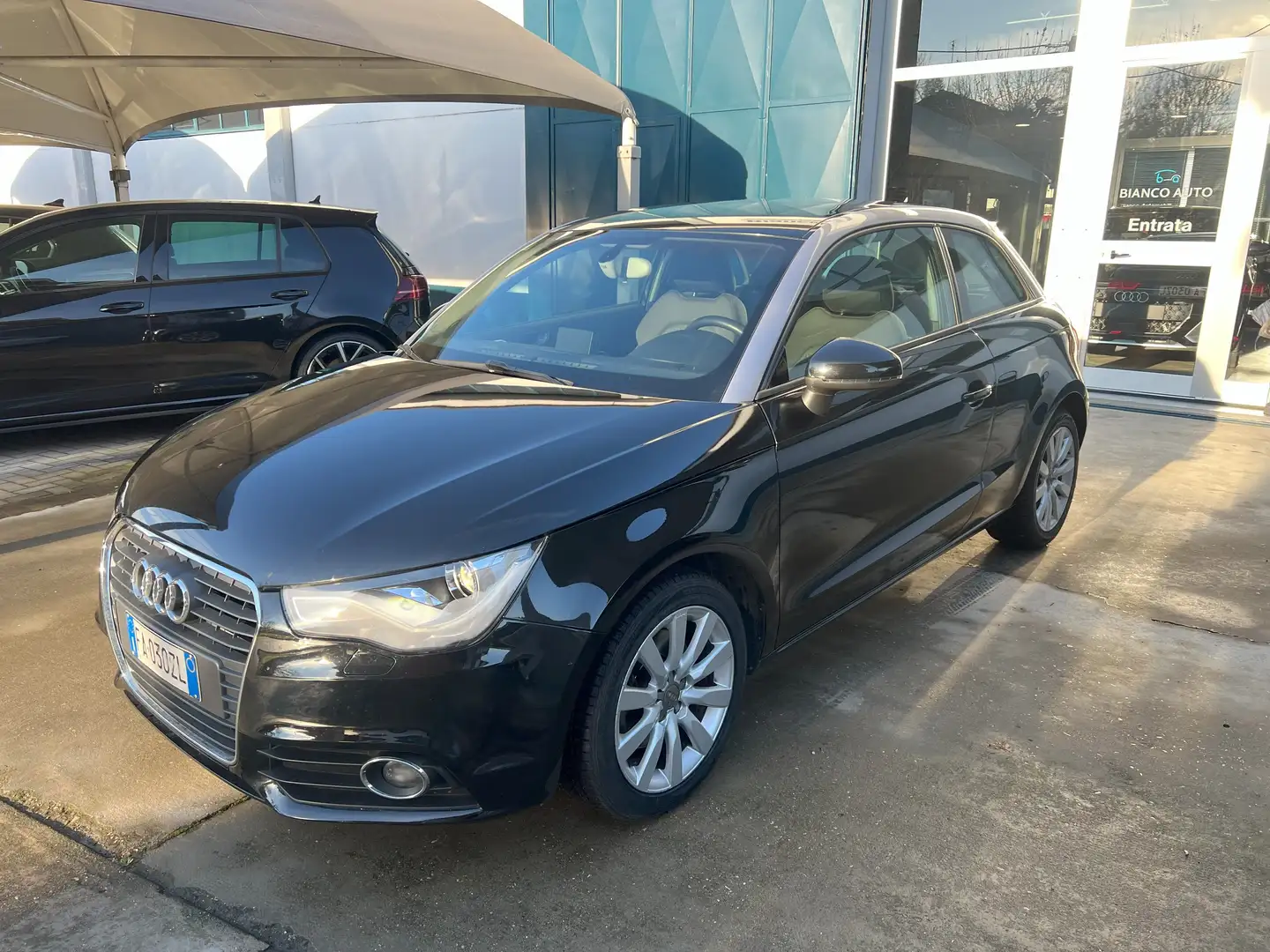 Audi A1 1.6 TDI 90 CV AMBITION OK NEOPATENTATI Nero - 1