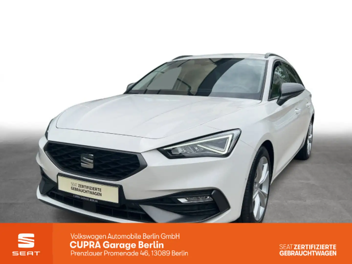 SEAT Leon Sportstourer 1.5 eTSI DSG FR Navi LED SHZ Bianco - 1