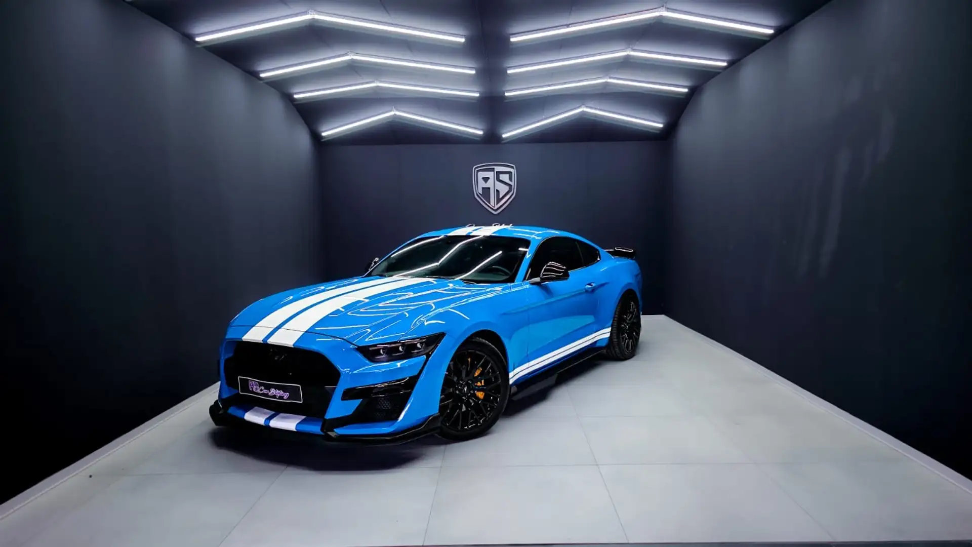 Ford Mustang Ecoboost 2.3 PREMIUM Italiana Blu/Azzurro - 1
