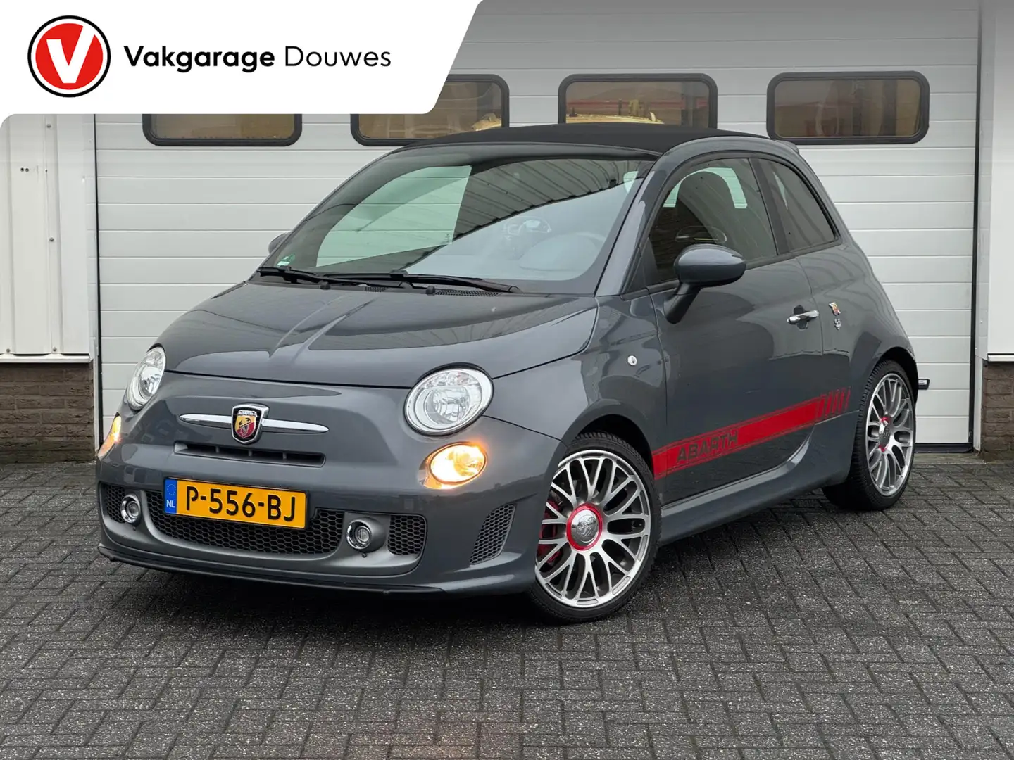 Abarth 500C 1.4 T-Jet 595C Turismo Cabrio |Leder|160PK |1e eig Gris - 1