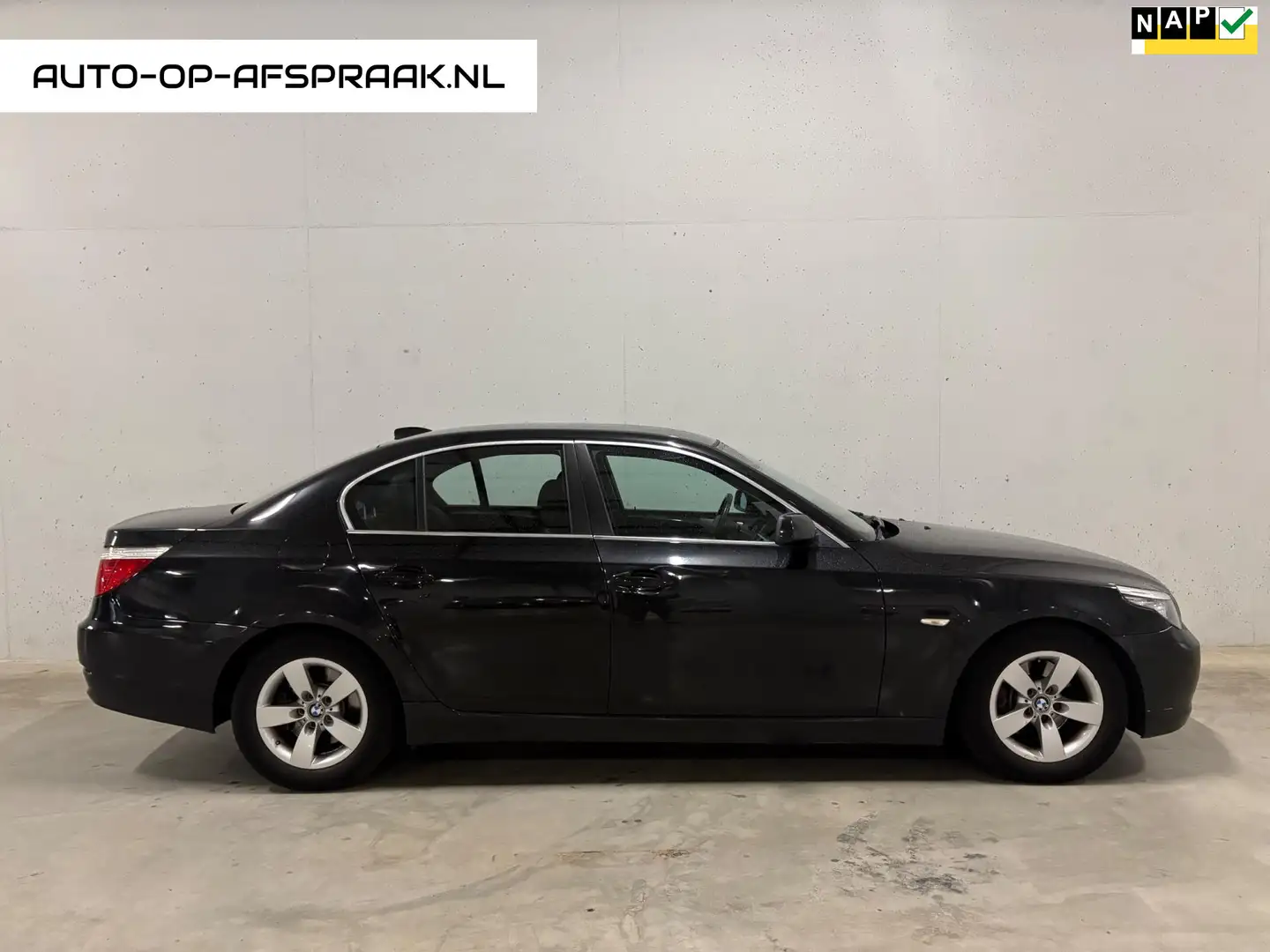 BMW 525 5-serie 525i Executive Leer Automaat Navi Noir - 1