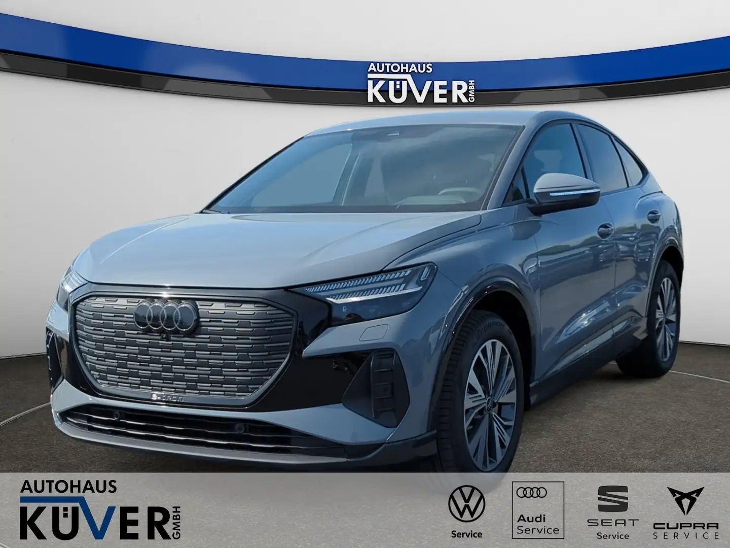 Audi Q4 e-tron 45 Sportback quattro+Navi+Matrix+ACC Gri - 1