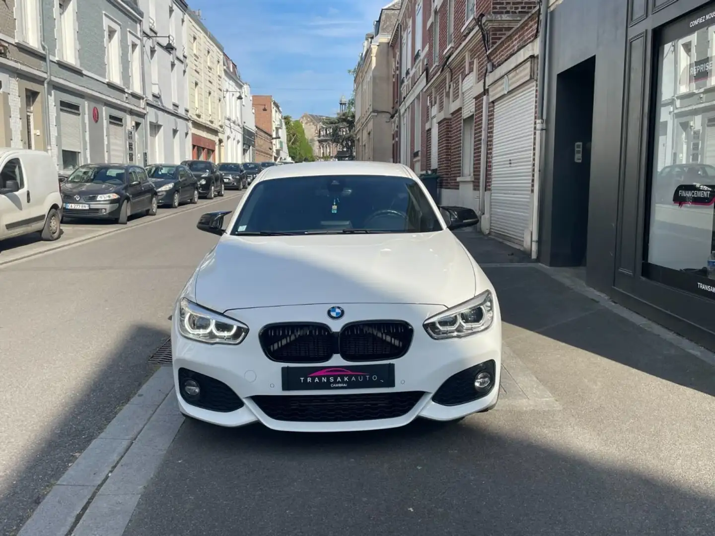 BMW 118 SERIE F21 LCI2 118d 150 ch BVA8 M Sport Ultimate P Blanc - 2