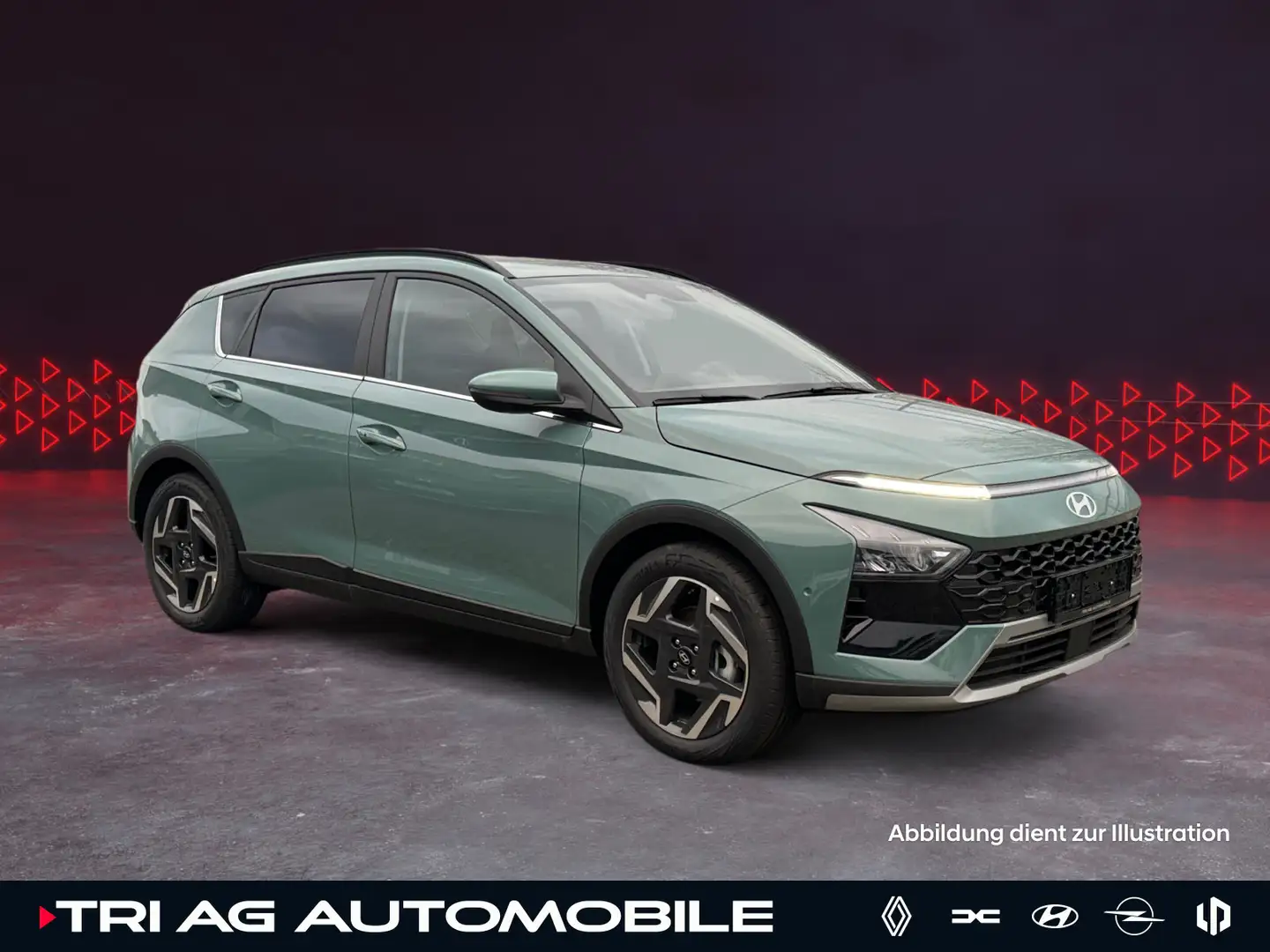 Hyundai BAYON Bayon Prime Automatik Assistenzpaket Navi Klimaa Vert - 1