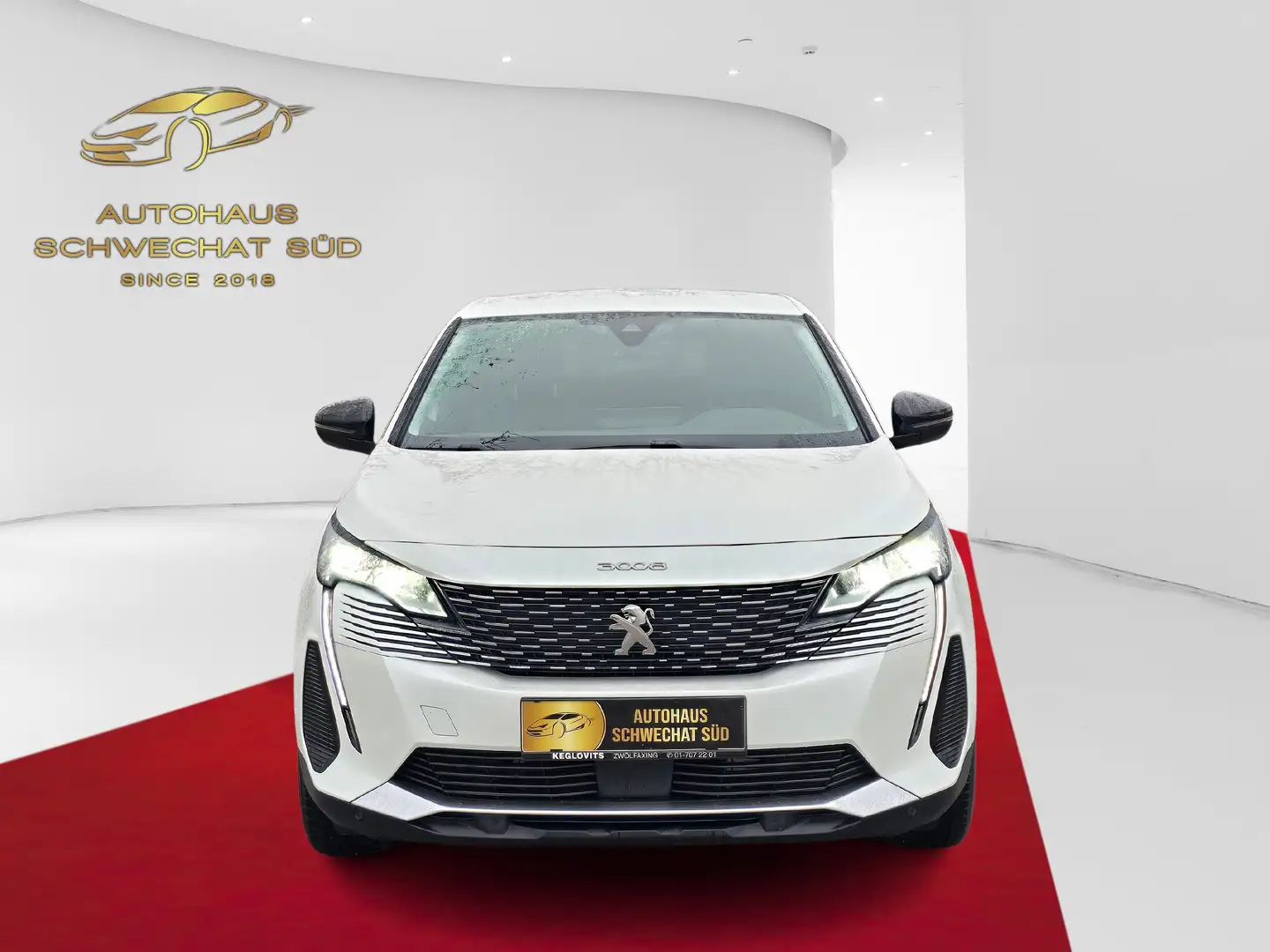 Peugeot 3008 Hybrid 225 Allure Pack // NAVI // AUTOMATIK // Weiß - 2