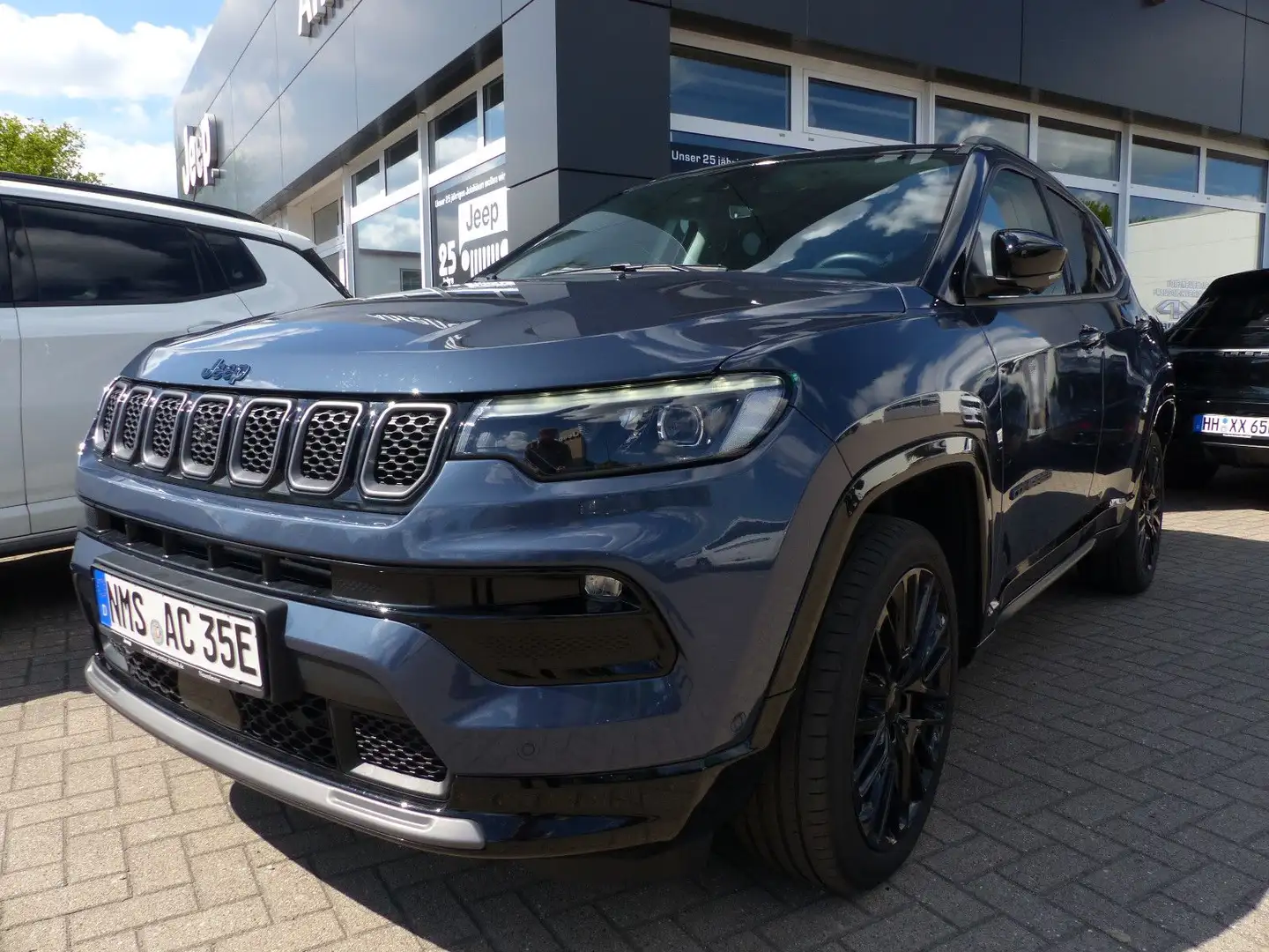 Jeep Compass S PHEV Panorama*360°Kam*Autobahnassisten Blau - 1